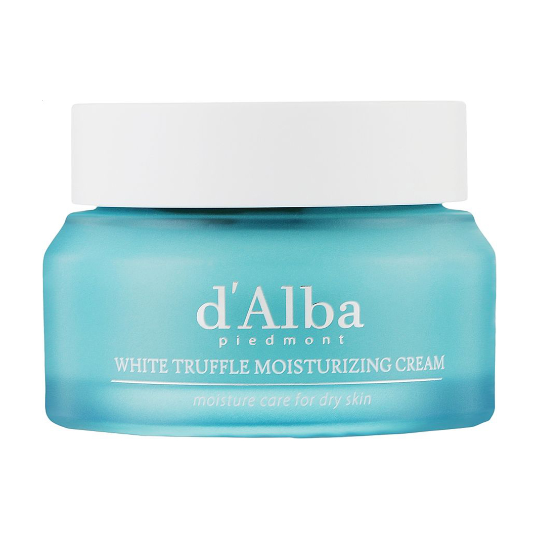 Антивіковий зволожувальний крем для обличчя D'Alba White Truffle Moisturizing Cream з екстрактом білого трюфеля, 50 г